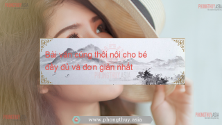 Bài văn cúng thôi nôi cho bé đầy đủ và đơn giản nhất