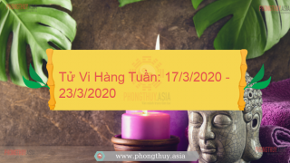 Tử Vi Hàng Tuần: 17/3/2020 - 23/3/2020