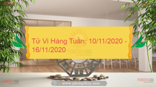 Tử Vi Hàng Tuần: 10/11/2020 - 16/11/2020