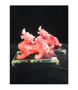 Bộ Sản Phẩm Tỳ Hưu Phong Thủy Đế Thủy Tinh