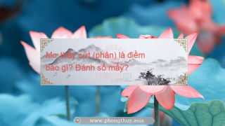 Mơ thấy cứt (phân) là điềm báo gì? Giải mã giấc mơ