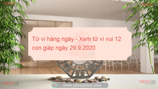 Tử vi hàng ngày - Xem tử vi vui 12 con giáp ngày 29.9.2020