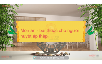 Món ăn - bài thuốc cho người huyết áp thấp