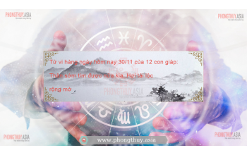 Tử vi hàng ngày hôm nay 30/11 của 12 con giáp: Thân sớm tìm được nửa kia, Hợi tài lộc rộng mở