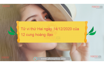 Tử vi thứ Hai ngày 14/12/2020 của 12 cung hoàng đạo