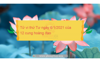 Tử vi thứ Tư ngày 6/1/2021 của 12 cung hoàng đạo