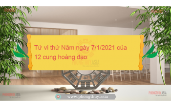Tử vi thứ Năm ngày 7/1/2021 của 12 cung hoàng đạo
