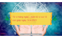 Tử vi hàng ngày - Xem tử vi vui 12 con giáp ngày 14.4.2021