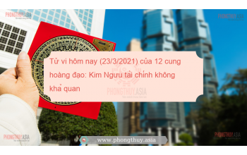 Tử vi hôm nay (23/3/2021) của 12 cung hoàng đạo: Kim Ngưu tài chính không khả quan