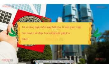 Tử vi hàng ngày hôm nay 5/6 của 12 con giáp: Ngọ tình duyên tốt đẹp, Mùi công việc gặp thử thách