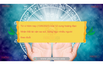 Tử vi hôm nay (13/6/2021) của 12 cung hoàng đạo: Nhân Mã tài vận sa sút, Song Ngư nhiều người theo đuổi
