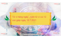 Tử vi hàng ngày - Xem tử vi vui 12 con giáp ngày 16.7.2021