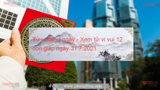 Tử vi hàng ngày - Xem tử vi vui 12 con giáp ngày 31.7.2021