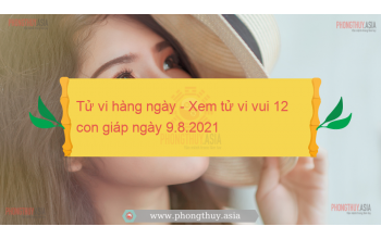 Tử vi hàng ngày - Xem tử vi vui 12 con giáp ngày 9.8.2021