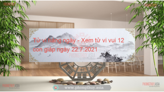 Tử vi hàng ngày - Xem tử vi vui 12 con giáp ngày 22.7.2021