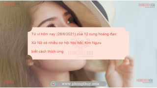 Tử vi hôm nay (28/6/2021) của 12 cung hoàng đạo: Xử Nữ có nhiều cơ hội học hỏi, Kim Ngưu biết cách thích ứng
