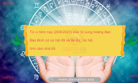 Tử vi hôm nay (25/4/2021) của 12 cung hoàng đạo: Cự Giải tài chính ổn định, Kim Ngưu cần chú ý sức khỏe
