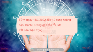 Tử vi ngày 11/3/2022 của 12 cung hoàng đạo: Bạch Dương gặp rắc rối, Ma Kết nên thận trọng