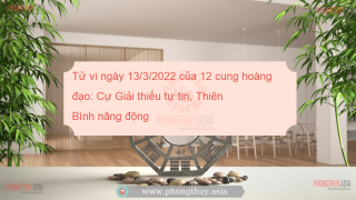 Tử vi ngày 13/3/2022 của 12 cung hoàng đạo: Cự Giải thiếu tự tin, Thiên Bình năng động