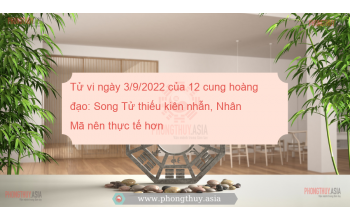 Tử vi ngày 3/9/2022 của 12 cung hoàng đạo: Song Tử thiếu kiên nhẫn, Nhân Mã nên thực tế hơn